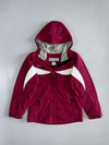Columbia Sportswear | Insulated Hooded Ski Jacket | Raspberry & White | Women’s S (M)
