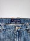Metro Jeans Vintage Washed Blue Denim Jeans (W:34, L:39 )