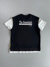 National Geographic Layered V-Neck Vest Tee (L)