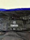 Yamaha Mesh Motorcycle Riding Jacket White/Black/Blue, Reflective Strip Padded (M)