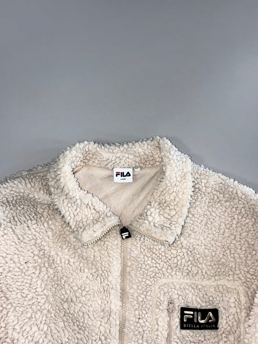 Fila Biella Italia Sherpa Fleece Jacket (L)