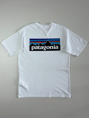 Patagonia White Logo T-Shirt (M)