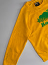 Roots Beaver Logo Crewneck Sweatshirt – Gold/Green (M)
