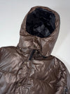 5th Street Vintage Glossy Hooded Puffer Jacket – (M)