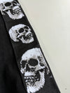 Philipp Plein Black Skull Tape Track Jacket (M)