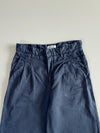 Carhartt Navy Pleated Chino Trousers (W:28|L:41)
