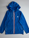 Kappa Hooded Windbreaker Jacket Blue (S)