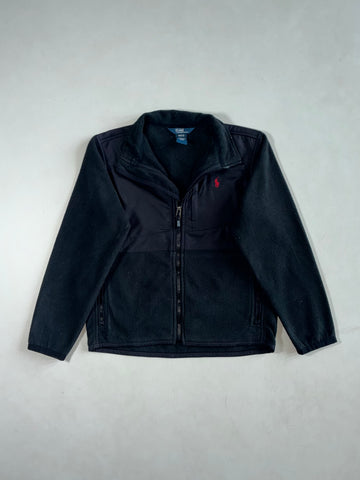 Polo Ralph Lauren Kids Black Fleece Zip Jacket – (S)