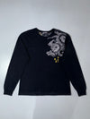 Big Train Osaka Dragon Embroidered Long Sleeve Tee  (L/XL)
