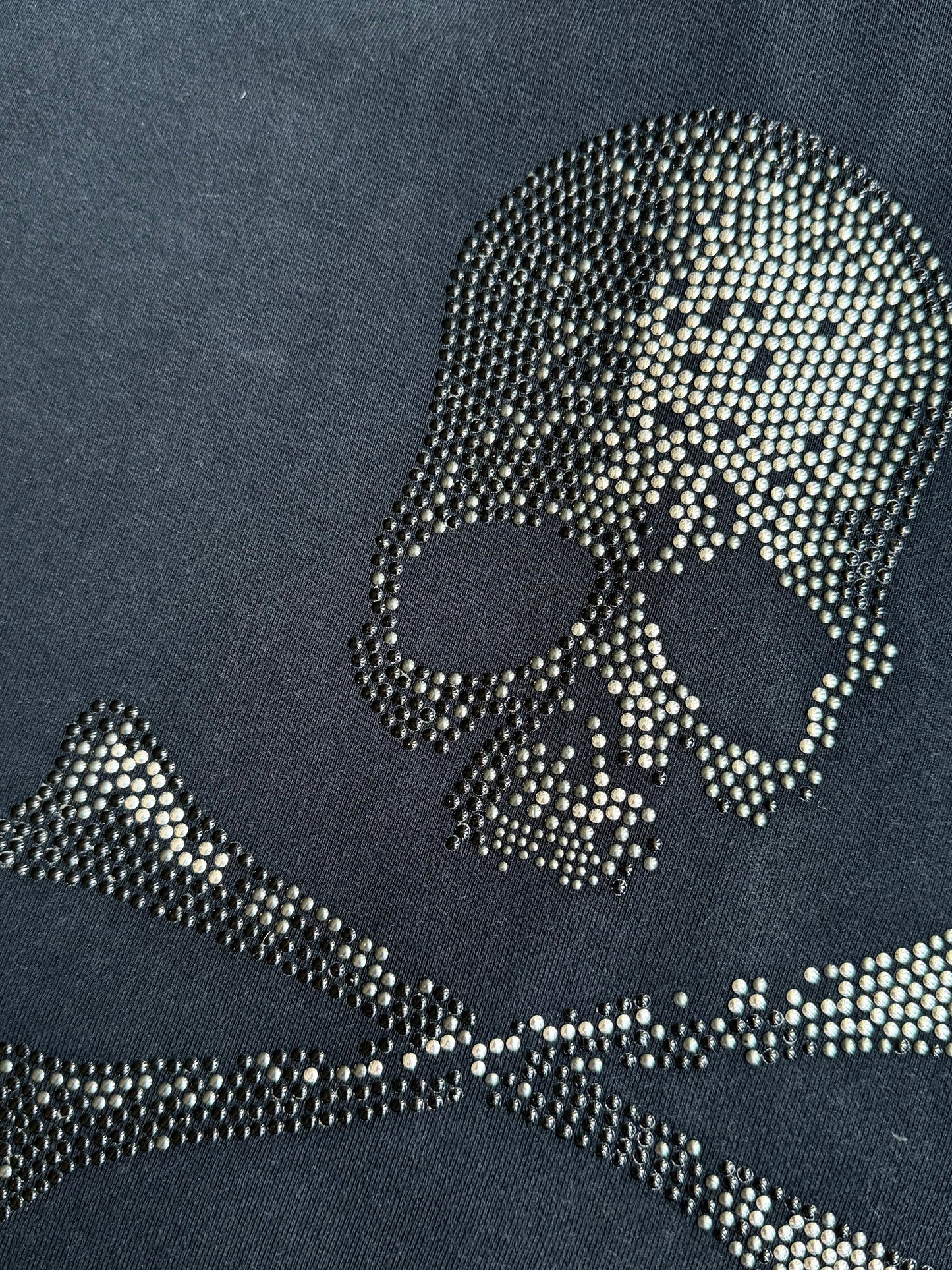 !       Big Train 1989 Rhinestone Skull RARE Jacket (L)