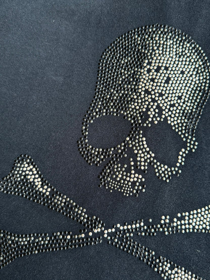 !       Big Train 1989 Rhinestone Skull RARE Jacket (L)