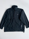 Nike Black Windbreaker Zip-Up Jacket (XL)