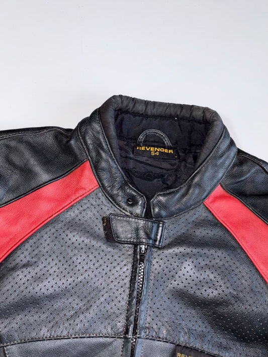 Vintage Revenger 56 Original Pure Leather Racing Jacket (L)