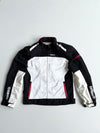 Yamaha Black & White Mesh Moto Racing Jacket (M)