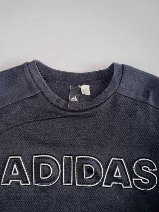 Adidas | Embroidered Logo Mesh Crewneck | (S)