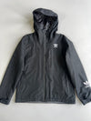Adidas Originals Trefoil Hooded Windbreaker Jacket Ripstop Black (M)