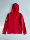 Roots Athletics Zip-Up Hoodie | Red (S)