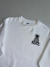 Nike | White Sun Rainbow Embroidered Crewneck | (M)