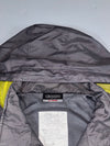 Kappa Aerotec Grey/Yellow Hooded Windbreaker Jacket  (XL/2XL)