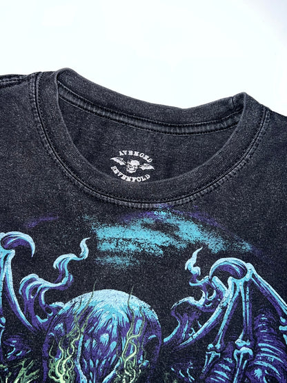 !                                     Vintage Avenged Sevenfold Skull Death Retro Rare Hype Size - (L)