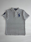 Polo Ralph Lauren Big Pony Custom Fit Polo – Heather Grey (L)