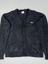 Lacoste Wool Blend Cardigan – Charcoal Grey (L)