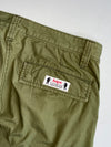 Aape by A Bathing Ape Olive Cargo Joggers – Camo Waistband (W:35) (L:37)