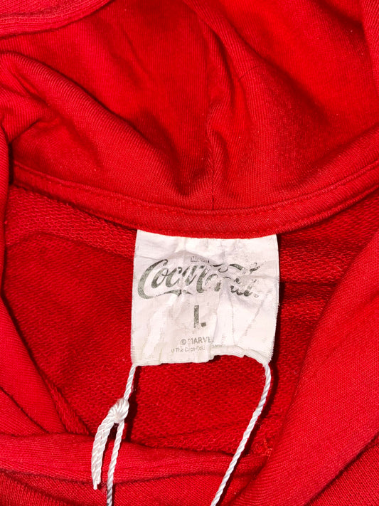 Coca-Cola x Marvel Red Logo Hoodie (M/L)