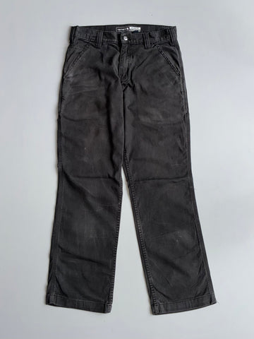 Carhartt Relaxed Fit Carpenter Pants – Black/Grey  (W:30 L:38)