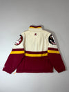 Vintage Starter Florida State Seminoles Embroidered Pullover Jacket – Maroon/Cream (2XL)