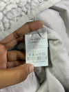 Fila White Sherpa Hooded Zip Jacket (M)