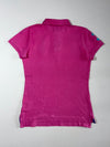Ralph Lauren Sport Big Pony Polo Shirt Pink Green Women’s (S)