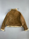Leather Millenium Shearling Suede Jacket (M)