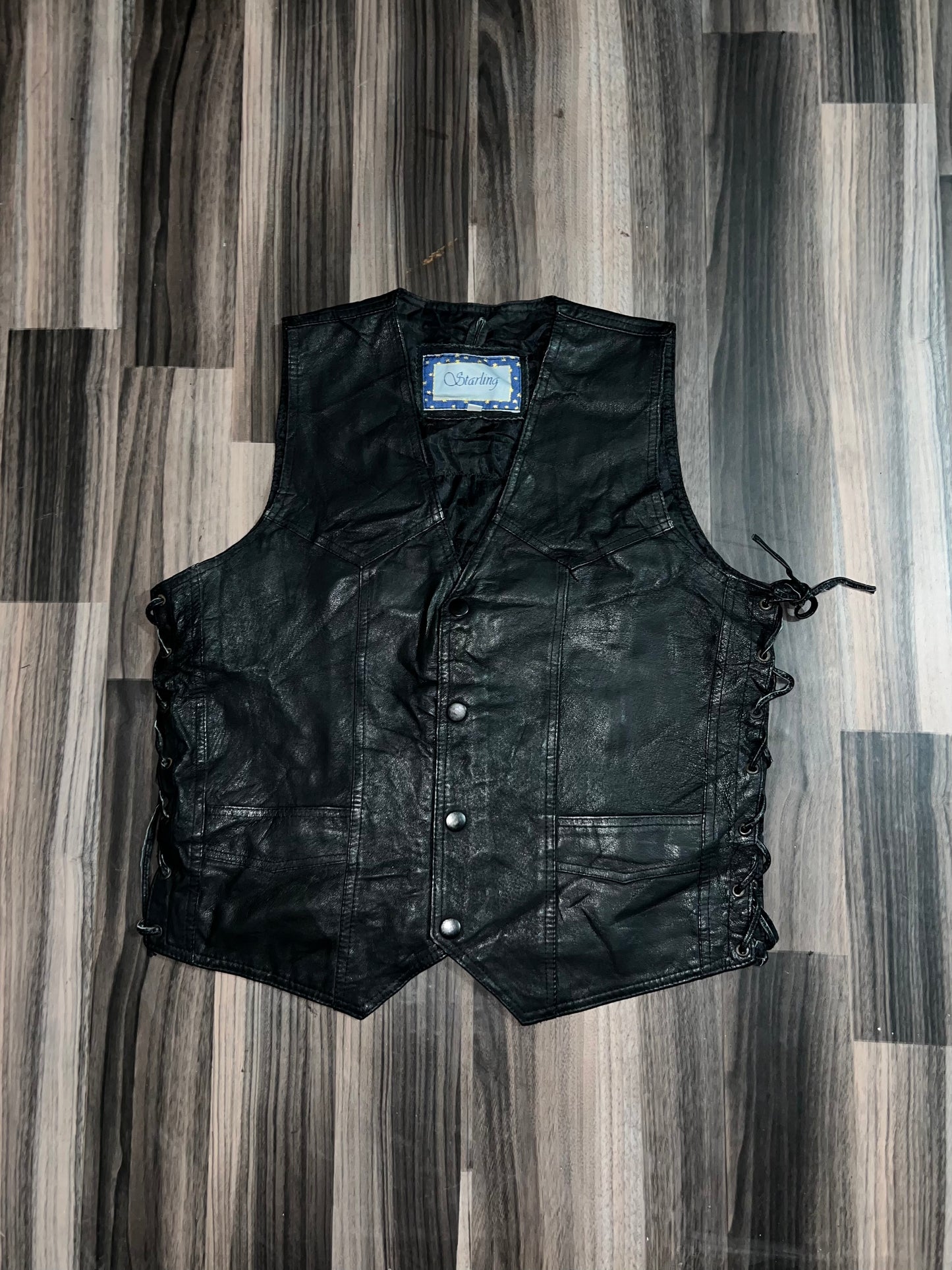 Premium Original Leather Half Jacket (S/M)