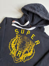 Superdry Athletics Navy Tiger Graphic Hoodie (XL)