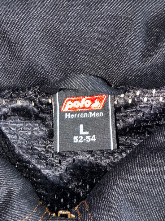 Polo-Tex Denim Trucker Jacket Black (L/XL)