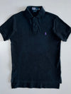 Polo by Ralph Lauren | Custom Fit Pony Polo | Faded Black & Purple (M)