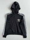 Adidas Originals Black Trefoil Zip Hoodie (XL)