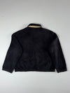 Vintage Polo by Ralph Lauren Fleece Harrington Jacket Black – Full Zip Collared (L)