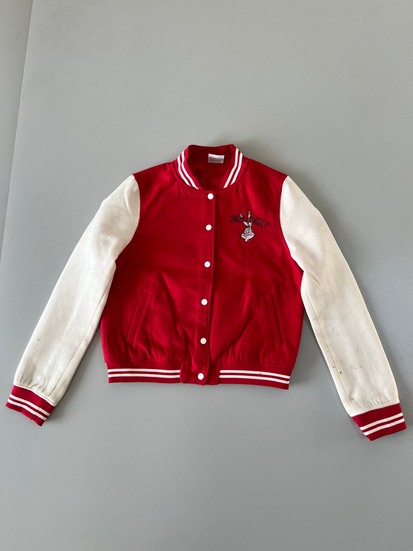 !                                                                                                           Looney Tunes Original Varsity Jacket (XS/S)