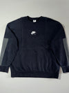 Nike Air Black Panelled Sweatshirt – (2XL)