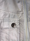 Tom Tompson | Motor Oil Patch Denim Jacket White (Xl)