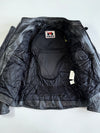 SHOO Armored Full-Grain Leather Motorcycle Jacket (Paded)(M/L)