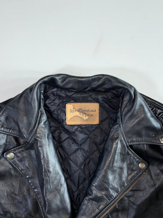 Les Créations Morin Belted Biker Jacket (2XL)