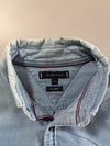 Tommy Hilfiger | Light Wash Real Indigo Denim Button-Down Shirt | (S/M)