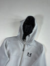 Under Armour Kids White Full-Zip Hoodie Women’s (XS)