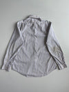 Ralph Lauren Regent Custom Fit Striped Dress Shirt White Blue(Xl)