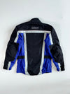 Vintage Wingx Wanero Black & Blue Motorcycle Touring Jacket Paded (M)