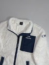 Eider White Sherpa Fleece Full-Zip Jacket (S)