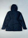 Columbia Softshell Hooded Jacket Navy with Red Zip Accents (2XL)